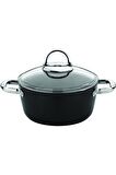Saflon SF3628TT Titanium 28 cm Derin Tencere 7 Litre