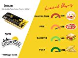 Gündoğdu Taze Kaşar Peynir 500gr