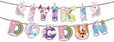 FLAMA UNICORN ŞEKLİNDE İYİKİ DOĞDUN 1 ADET 