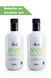 Olizzi Baby Organik Bebek Zeytinyağı Natürel Sızma Soğuk Sıkım Zeytinyağı 500 ML X 2 Adet