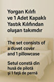 Tek Kişilik Düz Renk Pudra Nevresim + 1 Adet Yastık Kılıfı