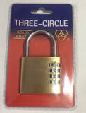 Three Cırcle 4 Basmaklı Şifreli Asma Kilit 50 Mm