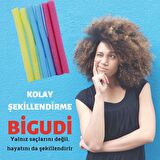 Clariss Platonik Sosis Bigudi 6lı Kolay Saçları Şekillendirmek Için