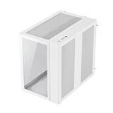 SNT WARZONE II Midi Tower 7x120 Mm. Argb Uzaktan Kumanda Atx Beyaz Gaming Kasa