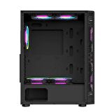 SNT ZEN 211-YG C6 Mid Tower Atx Gaming 4 x Argb Fanlar Dahil Masaüstü Bilgisayar Kasası (POWER YOK)