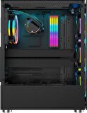 SNT NCON NC-II Z2 Mid Tower Atx Gaming 4 x Argb Fanlar Dahil Masaüstü Bilgisayar Kasası (POWER YOK)