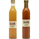 SADE ORGANİK ALIÇ VE ELMA SİRKESİ 500 ML GR 2 Lİ PAKET