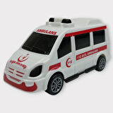 Çek Bırak Arabalar İş Araçları 10 Cm - Ambulans