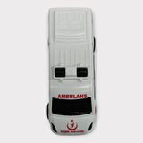 Çek Bırak Arabalar İş Araçları 10 Cm - Ambulans