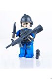 Polis Ve Asker Lego Adam Oyuncak Figür Seti Aksesuarlı