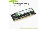 Bigboy BTC-M2NV161U PCIe 3.0 x16 PCI M.2 x4 to M Key Çevirici Ünitesi