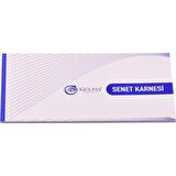 Gülpaş 148 Senet Karnesi 50 Yaprak Karton Kapak