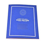 Gülpaş Ders Defteri 6 Ders Yoklamalı Plastik Kapak - 4 adet