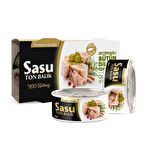 Sasu Zeytinyağlı Ton Balığı 2x160G Bütün Dilim Bütün Dilim
