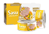 Sasu Mısırlı Ton Salata 2x160G Bütün Dilim