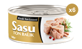 Sasu Klasik Ton Balığı 6x160G Bütün Dilim Bütün Dilim