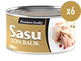 Sasu Klasik Ton Balığı 6x1000G Bütün Dilim