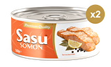 Sasu Norveç Somon Balığı 2x160G Bütün Dilim