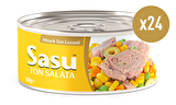 Sasu Mısırlı Ton Salata 24x160G Bütün Dilim