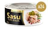 Sasu Zeytinyağlı Ton Balığı 24x160G Bütün Dilim Bütün Dilim