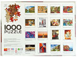 Scarlett & Ravens 1000 Parça Puzzle Tablo Pazıl