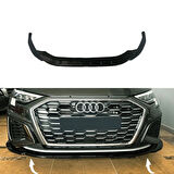 AUTOGP  Audi a3 8y ön tampon altı lip flap pianoblack siyah 2021+