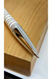 SILVER ZEBRA STYLE PRESTİJ TÜKENMEZ KALEM SİLVER