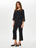 Paçası Delik İşli Slim Fit Pantolon S25PNT035