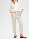 File Garnili Comfort Fit Ketenli Pantolon S25PNT029