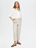 File Garnili Comfort Fit Ketenli Pantolon S25PNT029