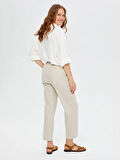 File Garnili Comfort Fit Ketenli Pantolon S25PNT029