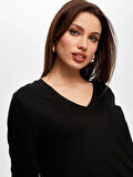 Renk Bloklu 3/4 Kol T-Shirt S25TSH091