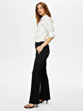 Flare Fit Örme Pantolon S25PNT040