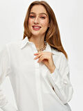 Göğüs Cepli Poplin Gömlek S25GML042