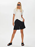 Resort Boncuk Aplike Detaylı Yuvarlak Yaka T-Shirt S25TSH112