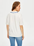 Resort Polo Yaka Balık Baskılı T-Shirt S25TSH113