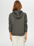 Relax Baskı ve Taş Detaylı Kapüşonlu Sweatshirt W26SWT010