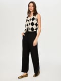 Wide Leg Fit %100 Keten Pantolon S26PNT010