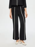 Wide Leg Fit Renk Bloklu Pantolon S26PNT020