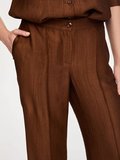 Arka Beli Lastikli Kendinden Dokulu Wıdeleg Fit Pantolon W27PNT003