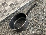 GÜLSAN Siyah Granit Sosluk (Sütlük) Tava 14 Cm