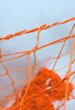 Futbol Kale Filesi 2,5 mm Kord İpi Turuncu 4,5*2,20*0,8 m