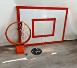 Basketbol Panya Seti Yaylı Çember 90*120 2 mm Sac Panya
