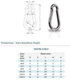 Karabina 11*120 MM 40 lı Paket