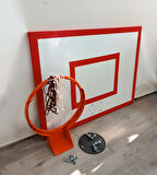 Basketbol Panya Seti Sabit Çember 90*120 18 mm MDF Ahşap Panya