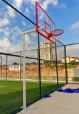 Standart Basketbol Potası Yaylı Çember 105*180 20 mm Akrilik Cam Panya