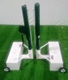 Adelinspor Metal Boru Gerdirme Aparatlı Seyyar Tenis Direği