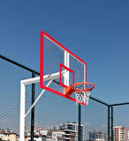 Basketbol Panya Seti Sabit Çember 105*180 10 mm Akrilik Cam Panya