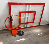 Basketbol Panya Seti Yaylı Çember 90*120 10 mm Akrilik Cam Panya