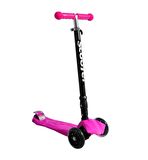 Xslide Işıklı Tekerlekli Scooter Pembe